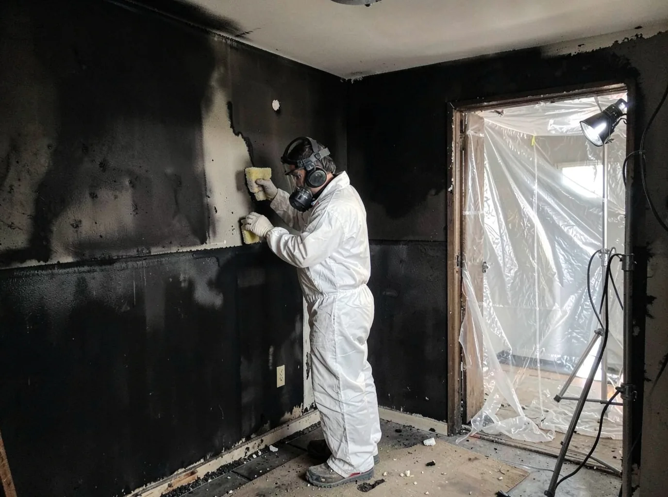 Fire Damage Restoration company in Broadwater, NE